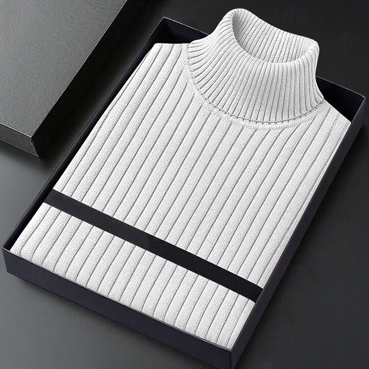 Wallace | Ribbed High-Neck Sweater
