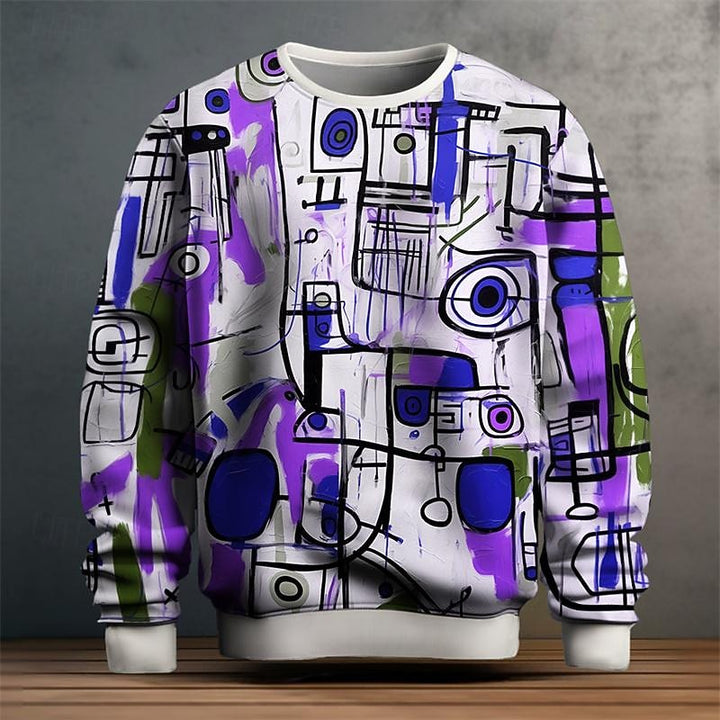 Nash | Artful Crew Neck Sweatshirt