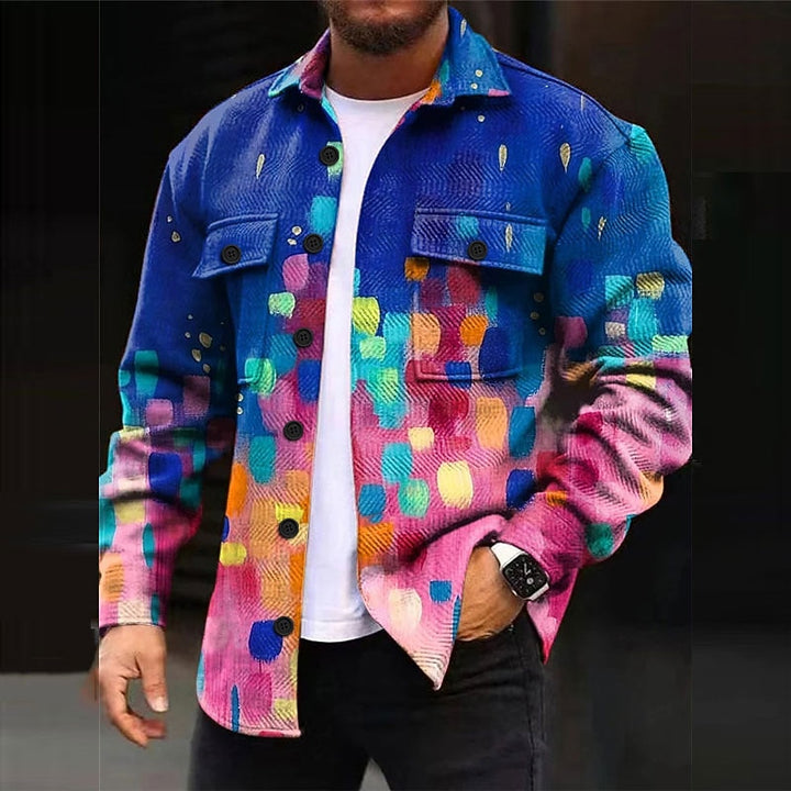 Anthony | Bold Patterned Overshirt