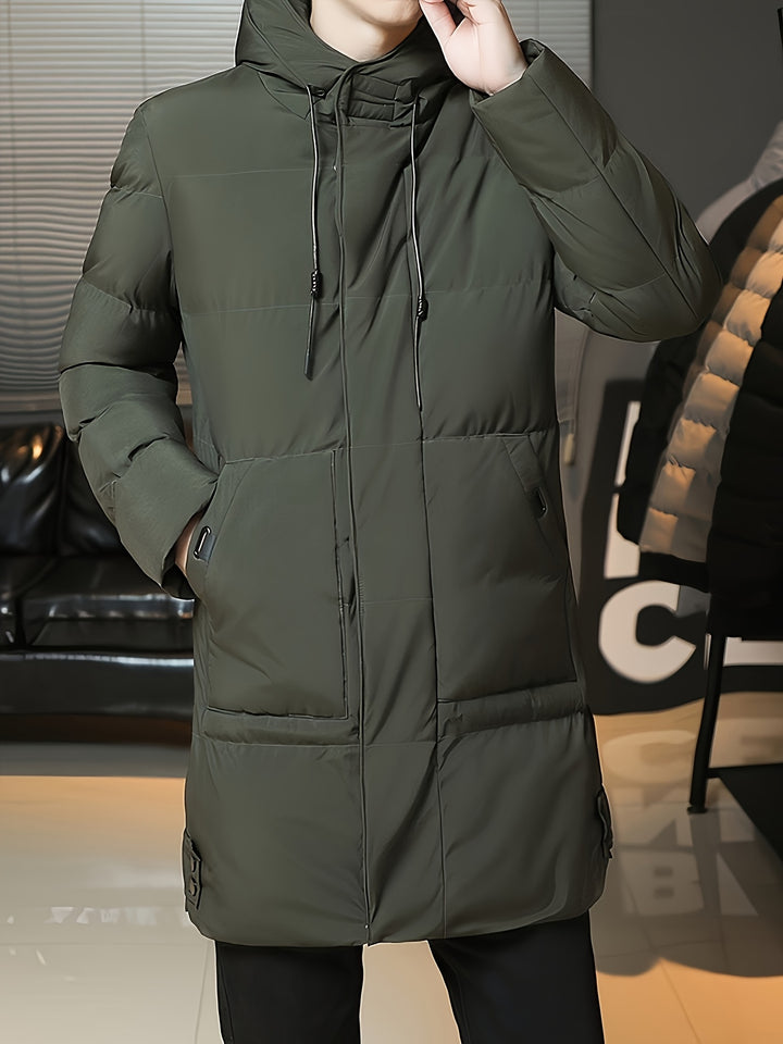 Donovan | Hooded Longline Puffer Coat