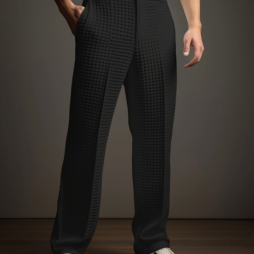Harold | Relaxed Textured Trousers