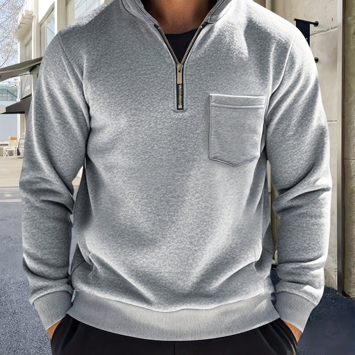 Emmett | Refined Half-Zip Pullover