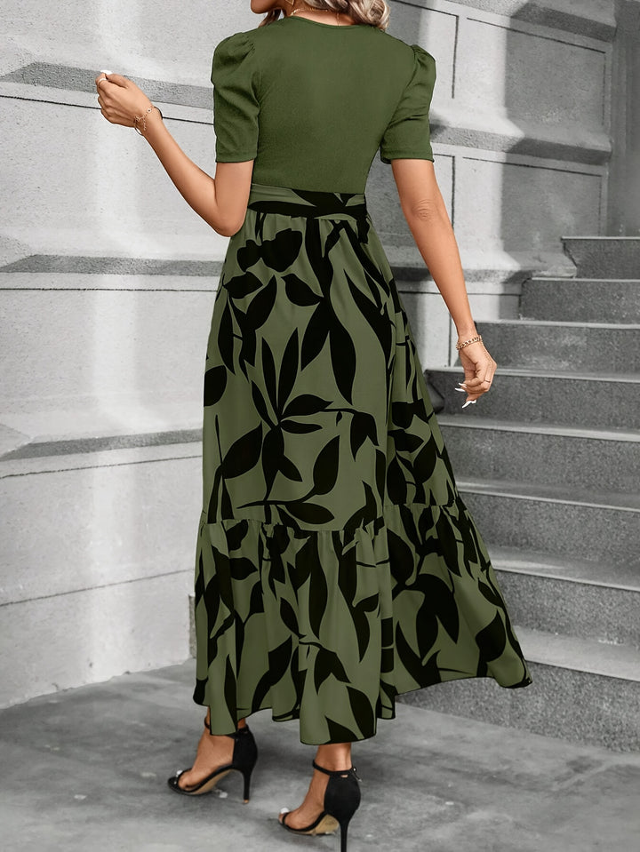 Helena | Printed Tiered Maxi Dress