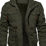 Hudson | Rugged Mid-Length Hooded Jacket