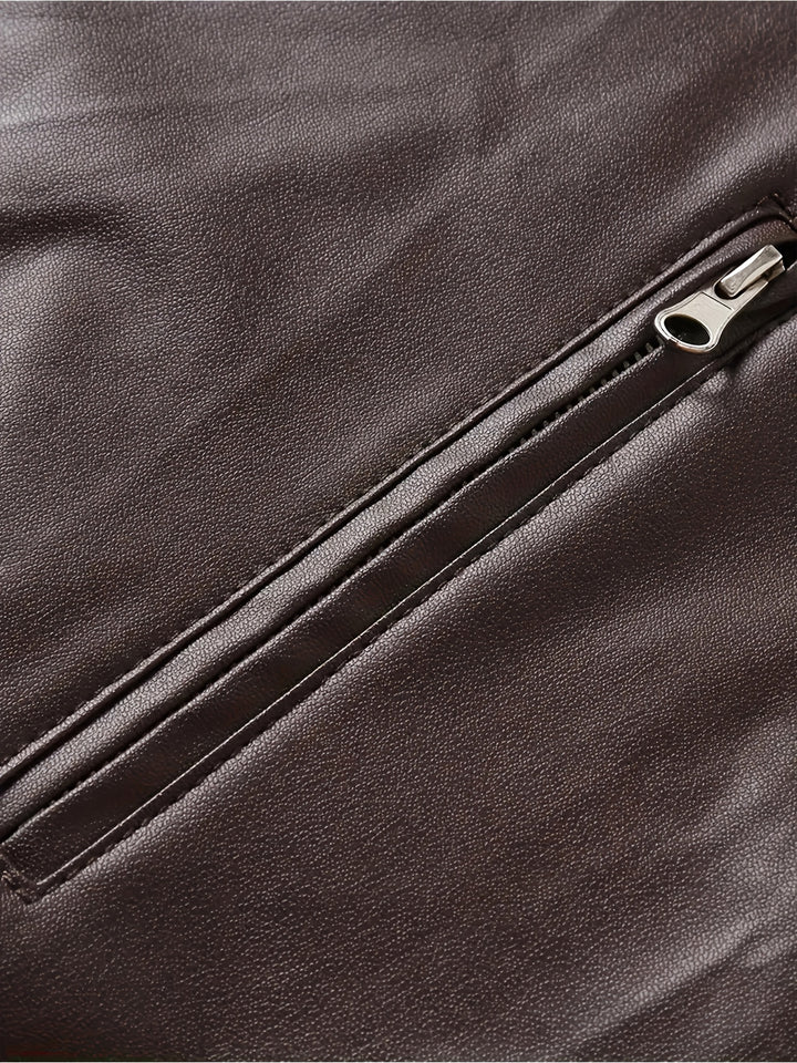 Bryson | Stand-Collar Moto Jacket