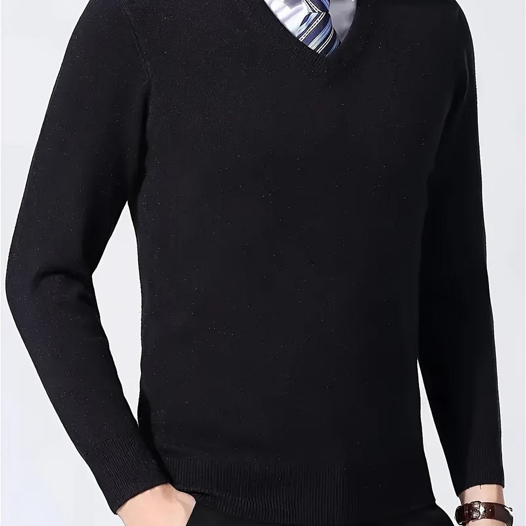 Ellis | Refined V-Neck Sweater