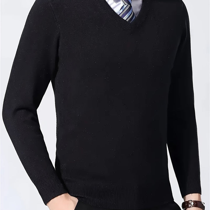 Ellis | Refined V-Neck Sweater