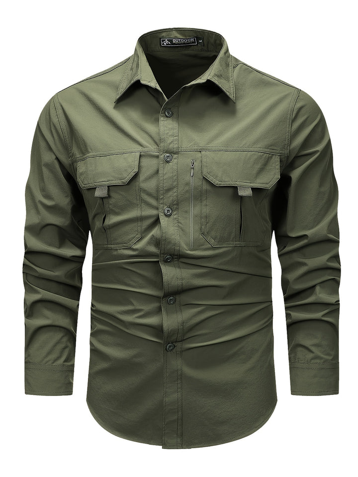 Duncan | Rugged Multi-Pocket Cargo Shirt