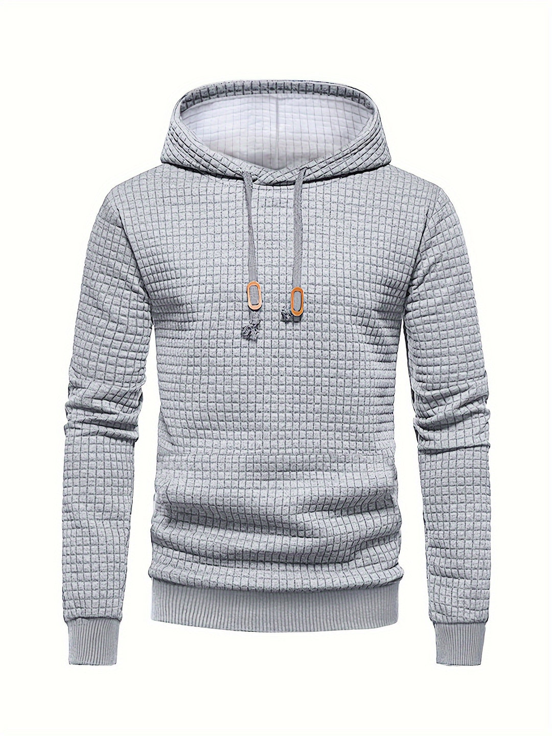 Garrison | Textured Hooded Pullover Hoodie