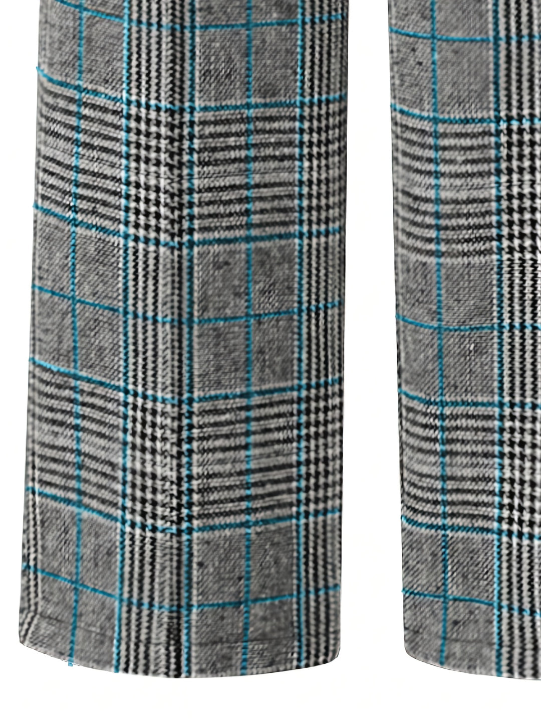 Matilda | Wide-Leg Plaid Trousers
