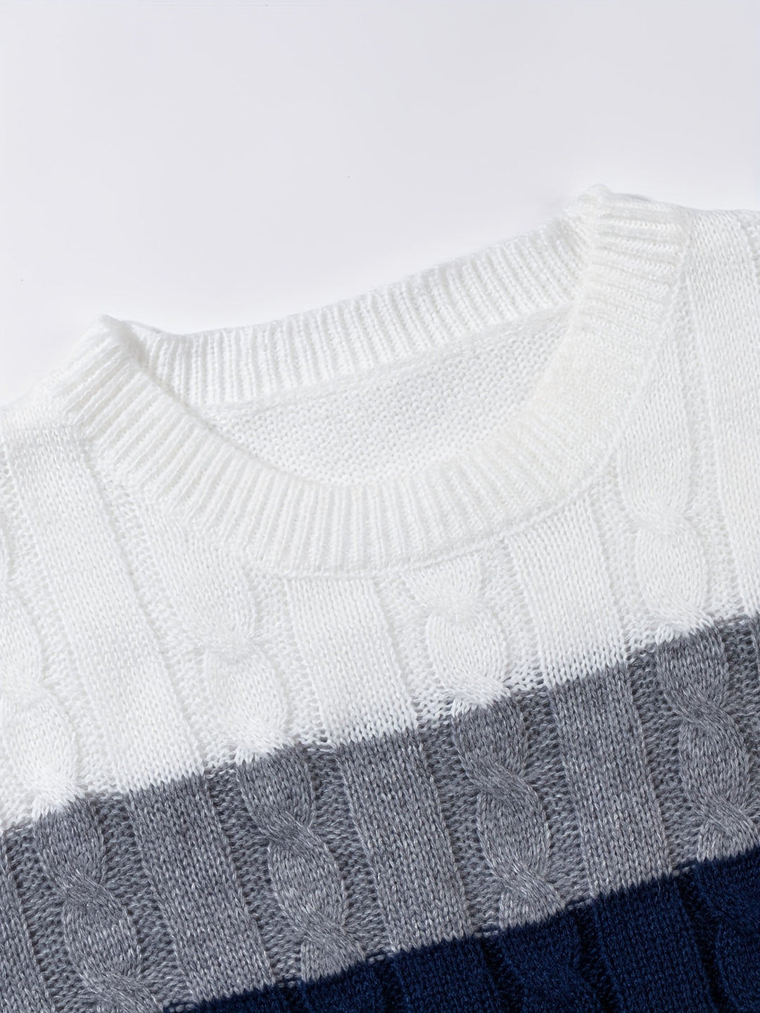 Nolan | Textured Cable-Knit Sweater