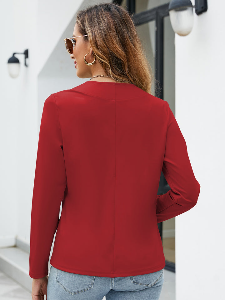 Rosabel | Open Front Tailored Cardigan