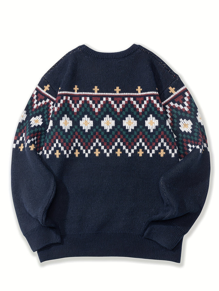 Rhys | Heritage Patterned Sweater