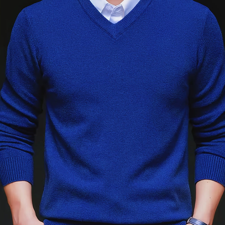 Emory | Classic V-Neck Pullover