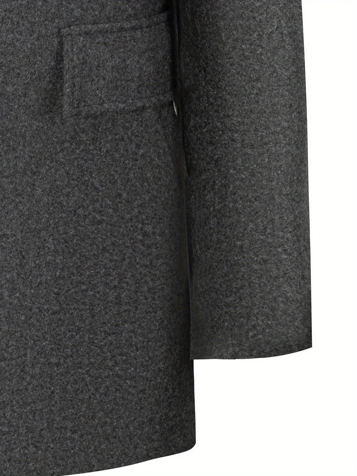 Douglas | Refined Single-Breasted Overcoat