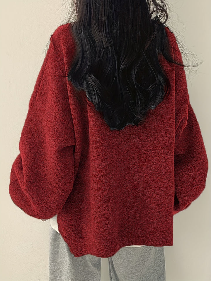 Rachel | Relaxed Drop-Shoulder Sweater