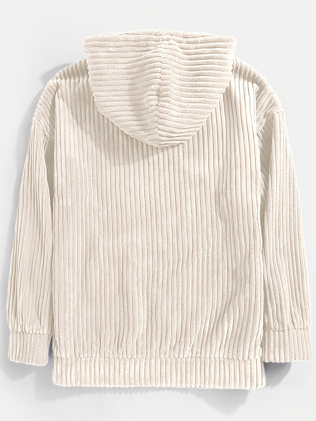 Sebastian | Ribbed Pullover Hoodie