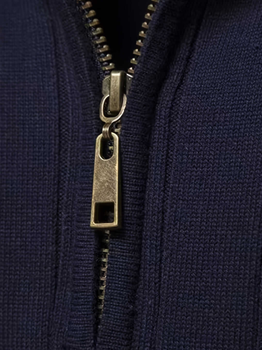 Reid | Quarter-Zip Stand Collar Sweater