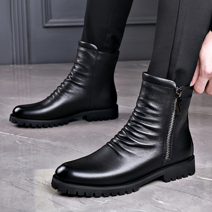 Ambrose | Refined Zip-Side Boots