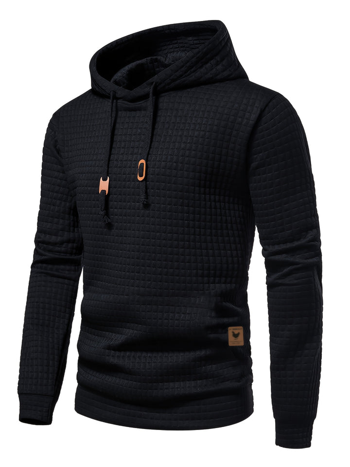 Harrison | Textured Pullover Hoodie