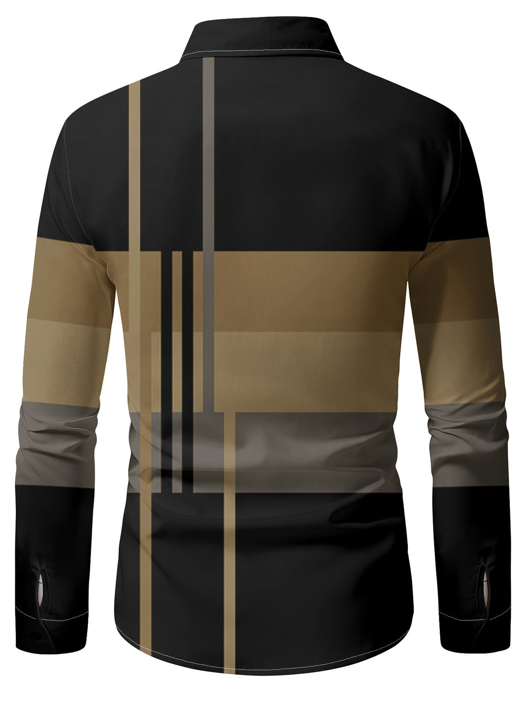 Rueben | Colour-Block Long-Sleeve Shirt
