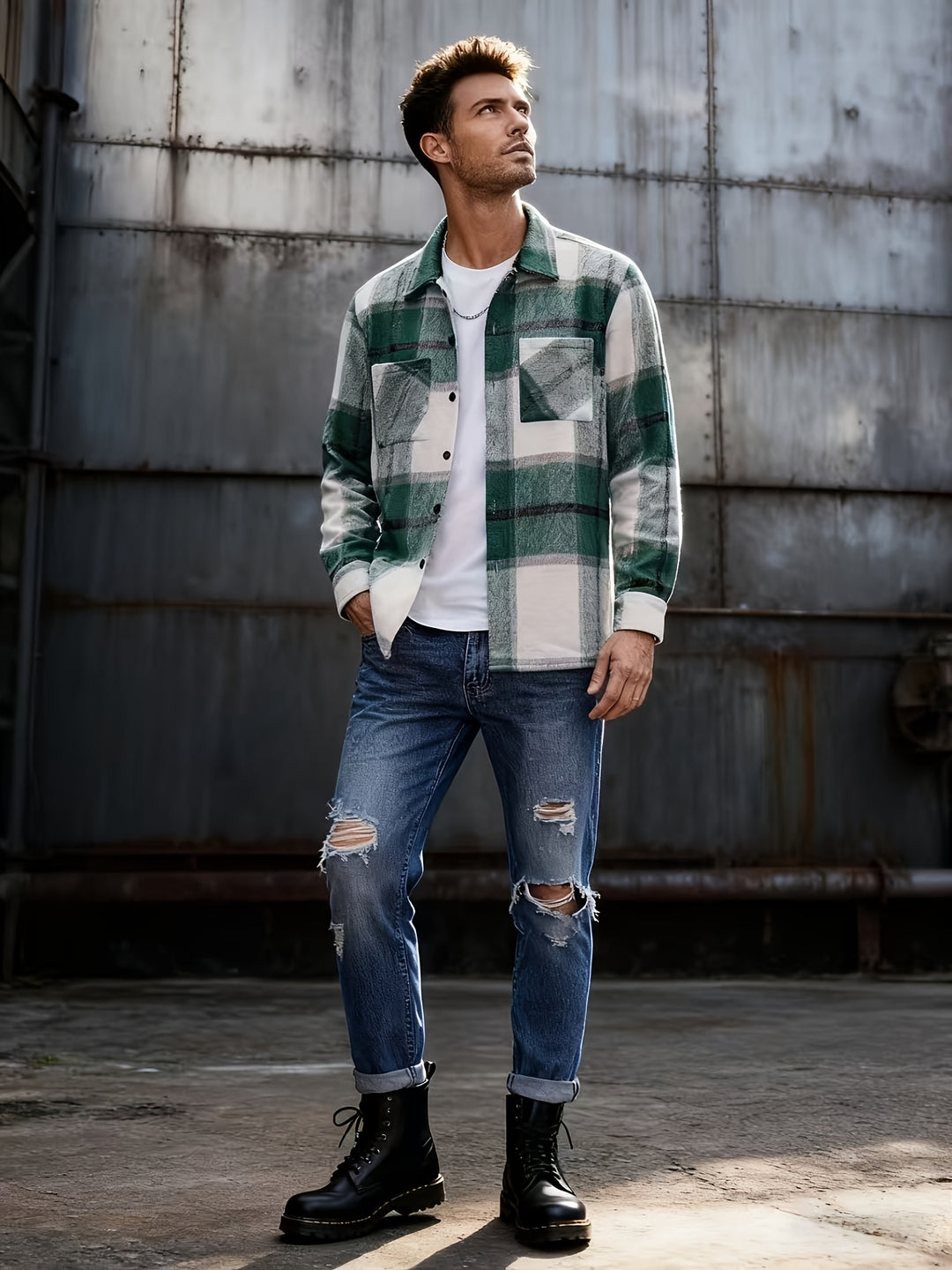 Corbin | Rugged Check Overshirt