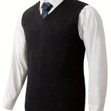 Ellis | Classic V-Neck Sweater Vest