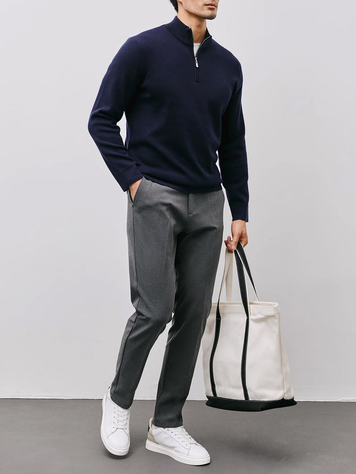 Nathaniel | Refined Quarter-Zip Sweater