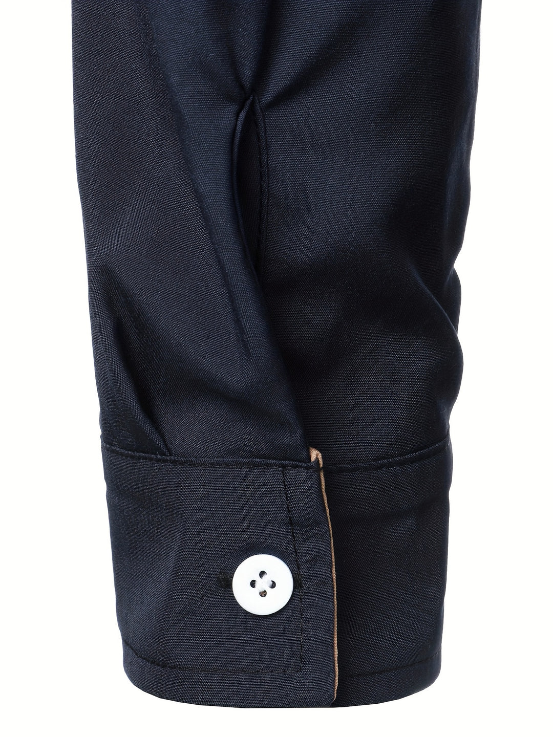 Lucille | Contrast-Trim Long Sleeve Shirt