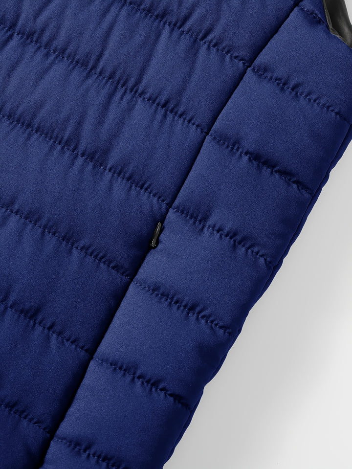 Donovan | Quilted Stand-Collar Vest