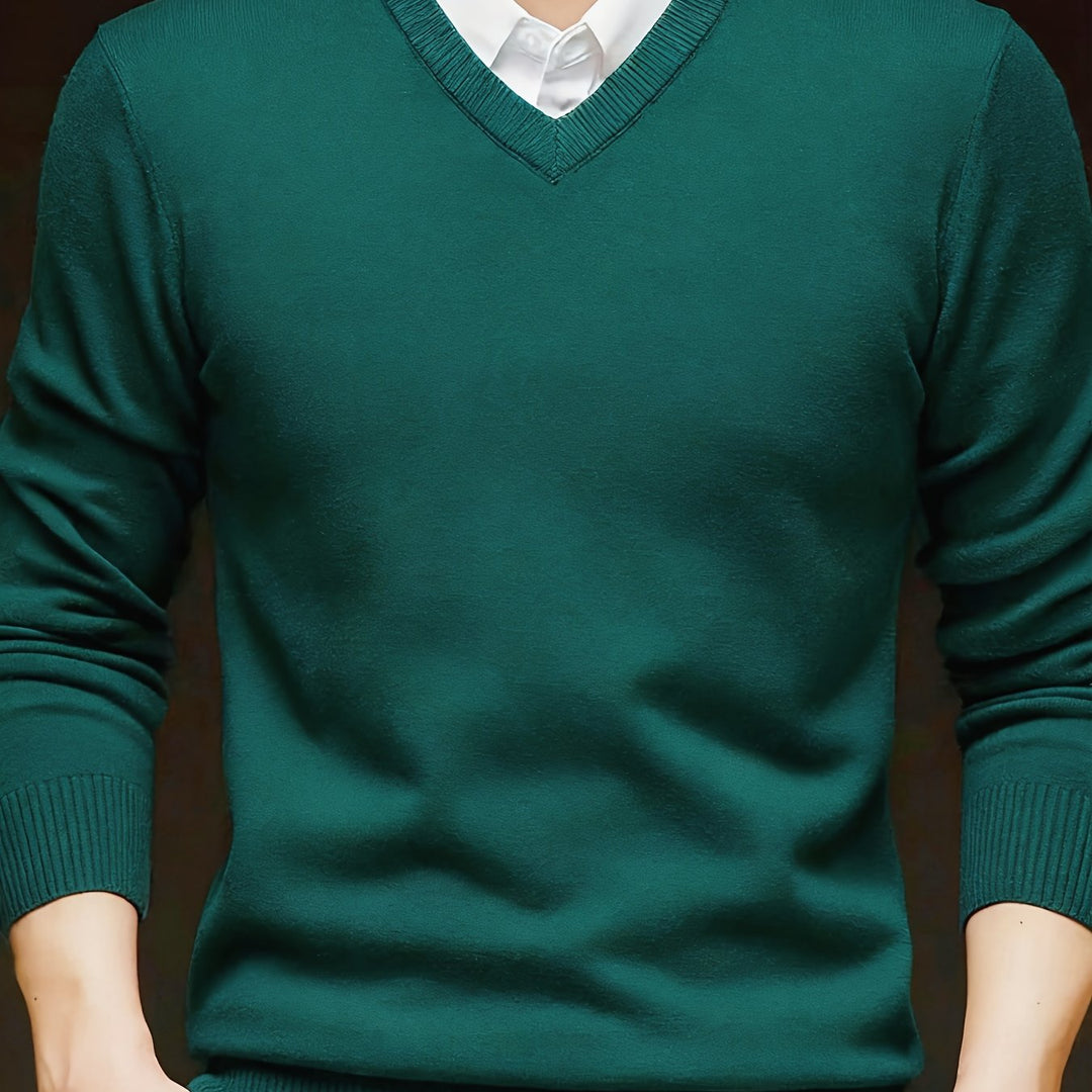 Emory | Classic V-Neck Pullover