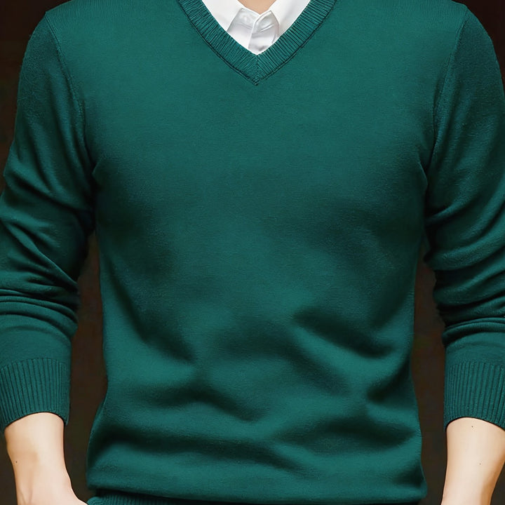 Emory | Classic V-Neck Pullover