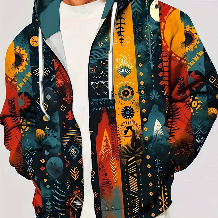 Merrick | Artful Hooded Jacket