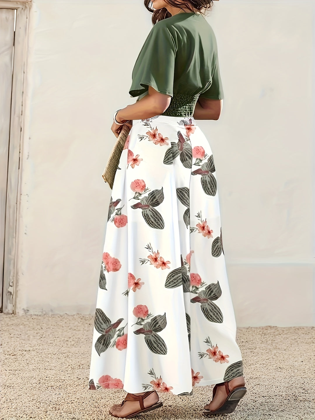 Valeria | Elegant Floral Two-Piece Set