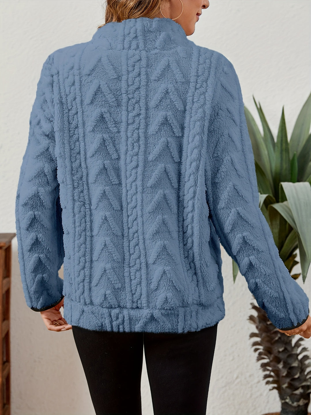 Delilah | Cozy Half-Zip Pullover
