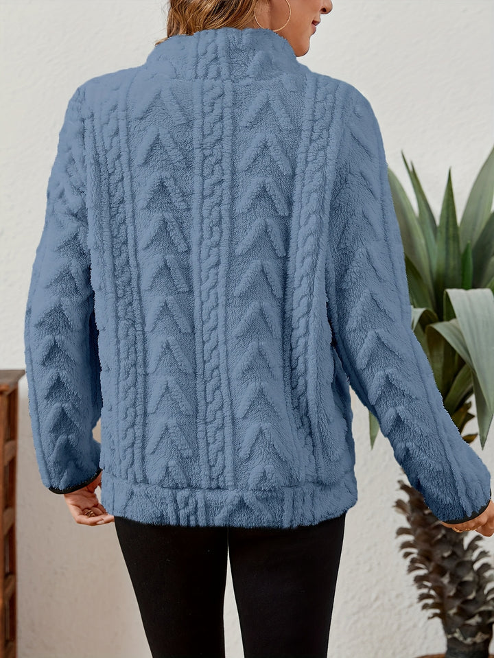 Delilah | Cozy Half-Zip Pullover