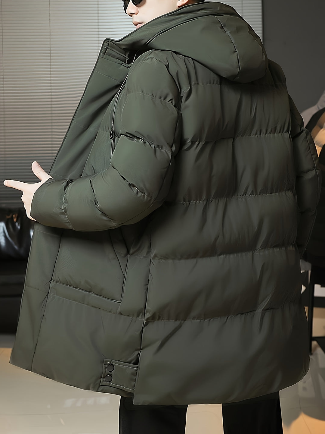 Donovan | Hooded Longline Puffer Coat