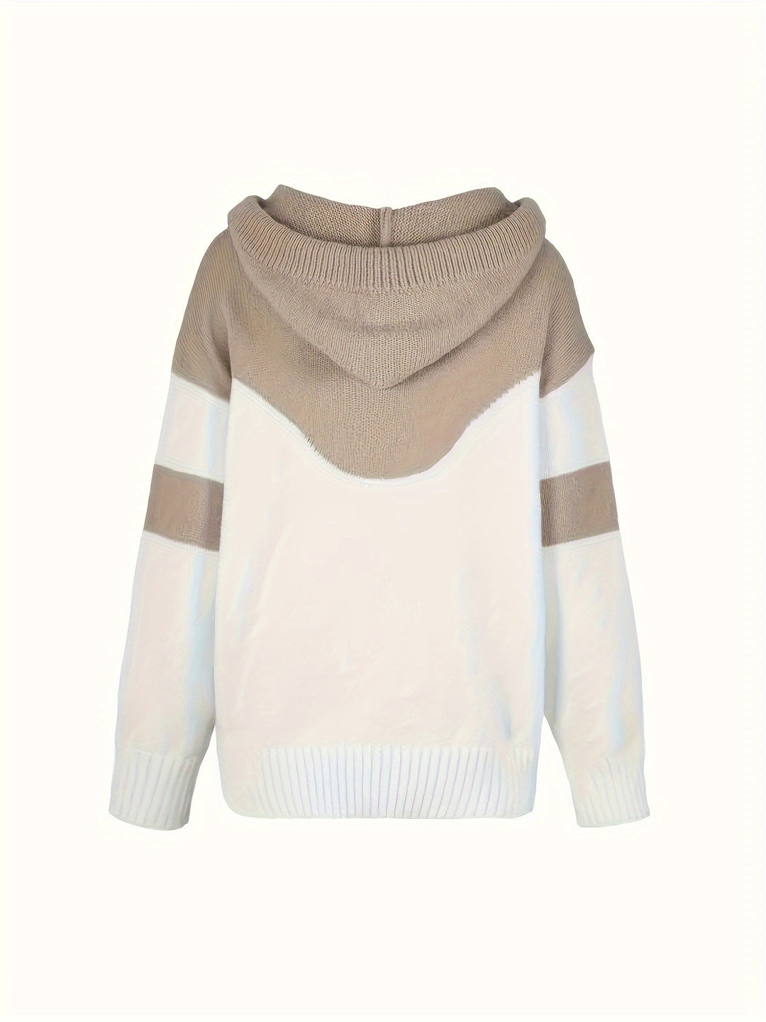 Gretchen | Color-Block Hooded Pullover