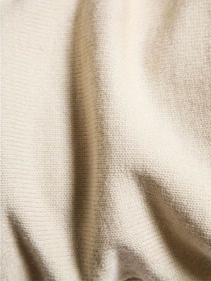 Malcolm | Classic Mock-Neck Sweater