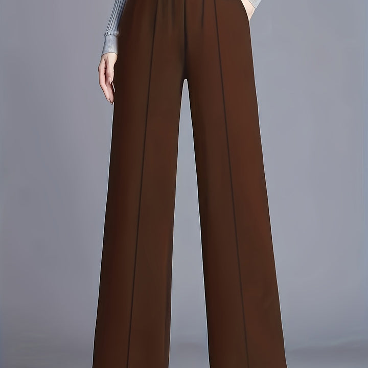 Claudia | High-Waisted Wide-Leg Pants