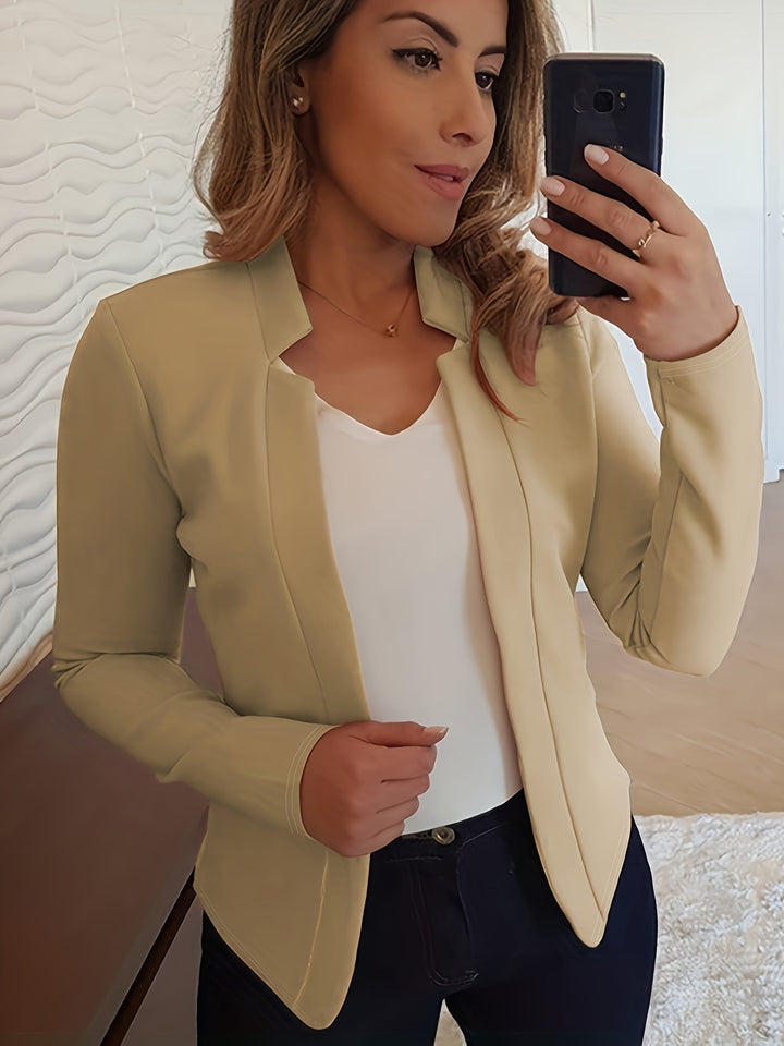 Kirsten | Open Front Tailored Jacket