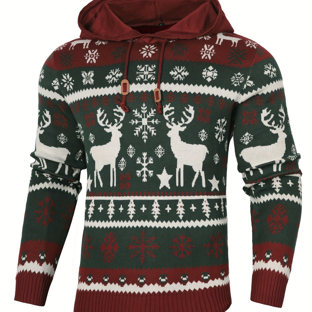 Baxter | Christmas Hooded Sweater