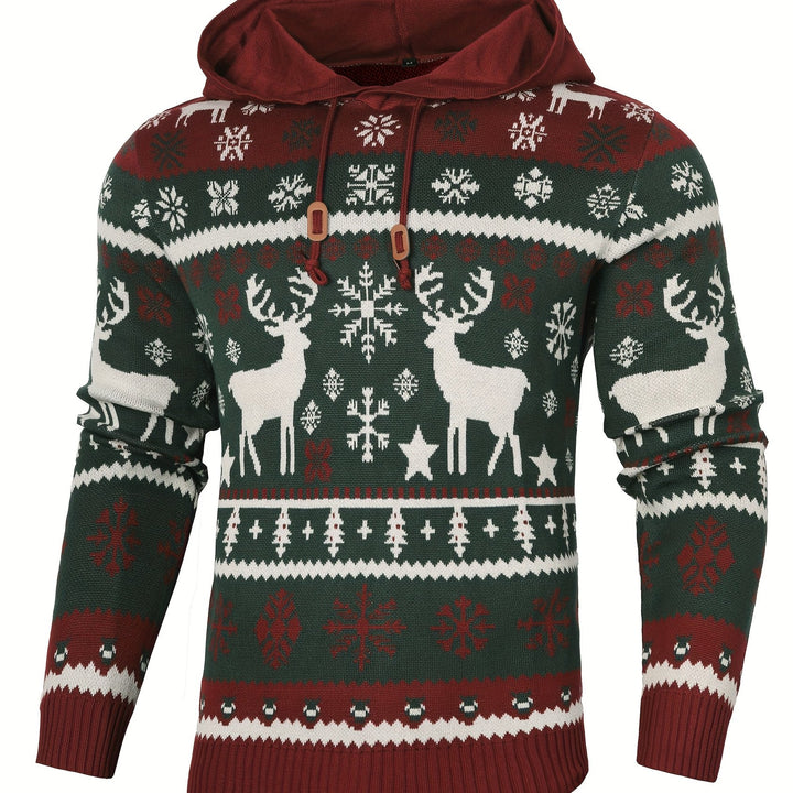 Baxter | Christmas Hooded Sweater