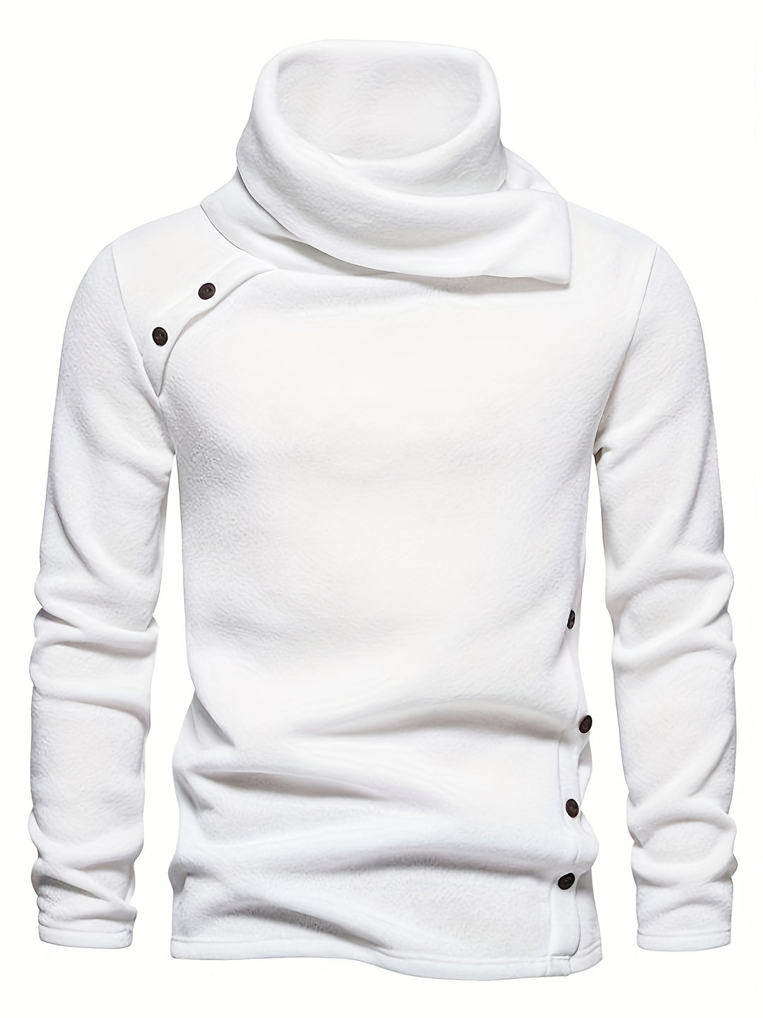 Nash | Slouchy Collar Button-Up Sweater