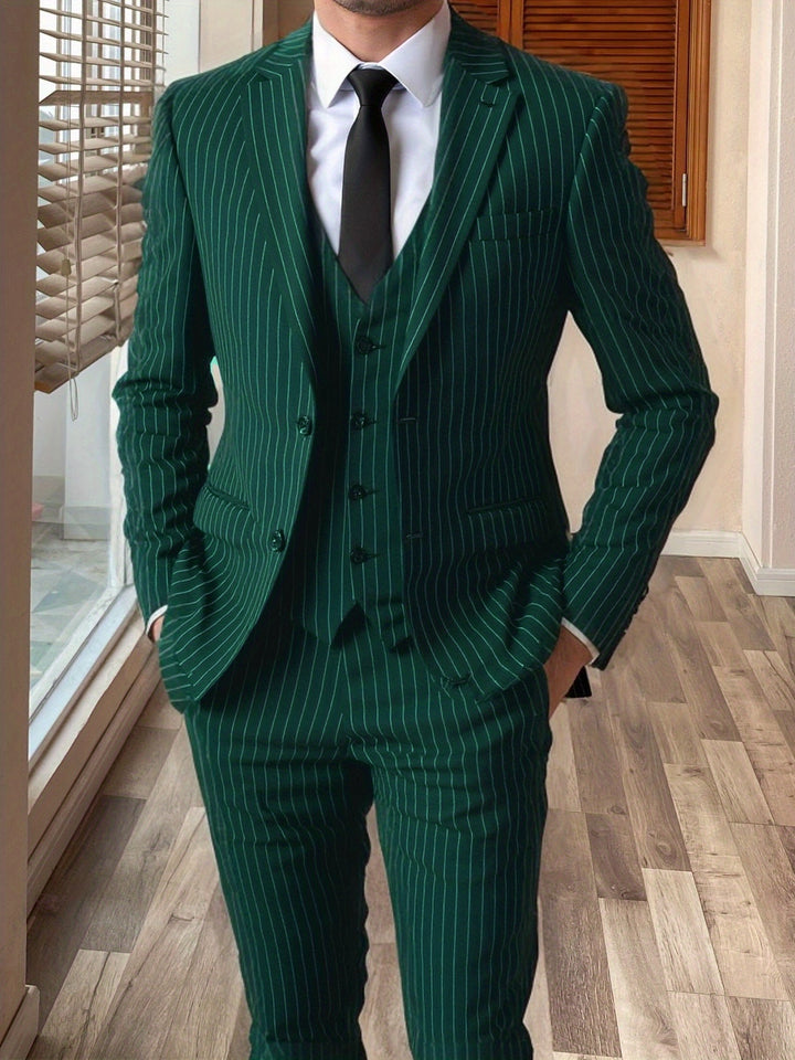 Sullivan | Pinstripe Three-Piece Suit
