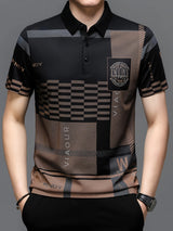Nathaniel | Refined Colorblock Polo Shirt