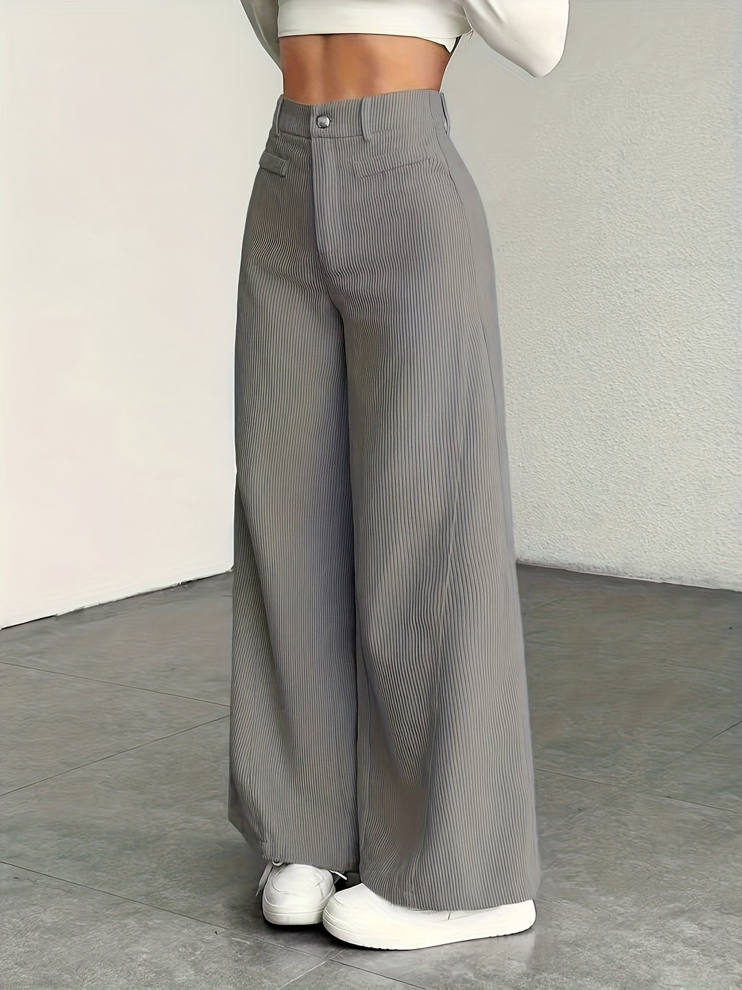 Juniper | High-Waisted Wide-Leg Trousers