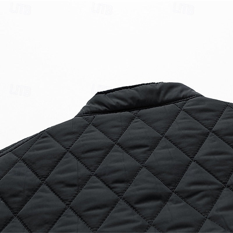 Ashton | Quilted Stand-Collar Jacket