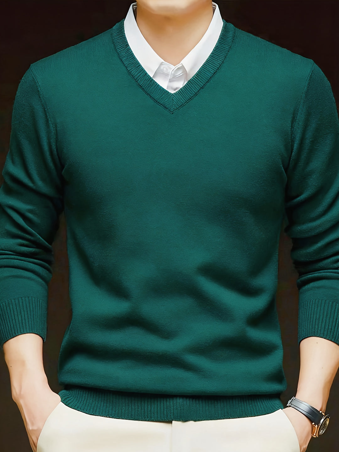 Emory | Classic V-Neck Pullover