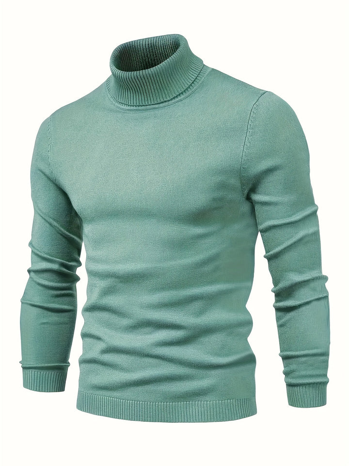 Malcolm | Classic Mock-Neck Sweater